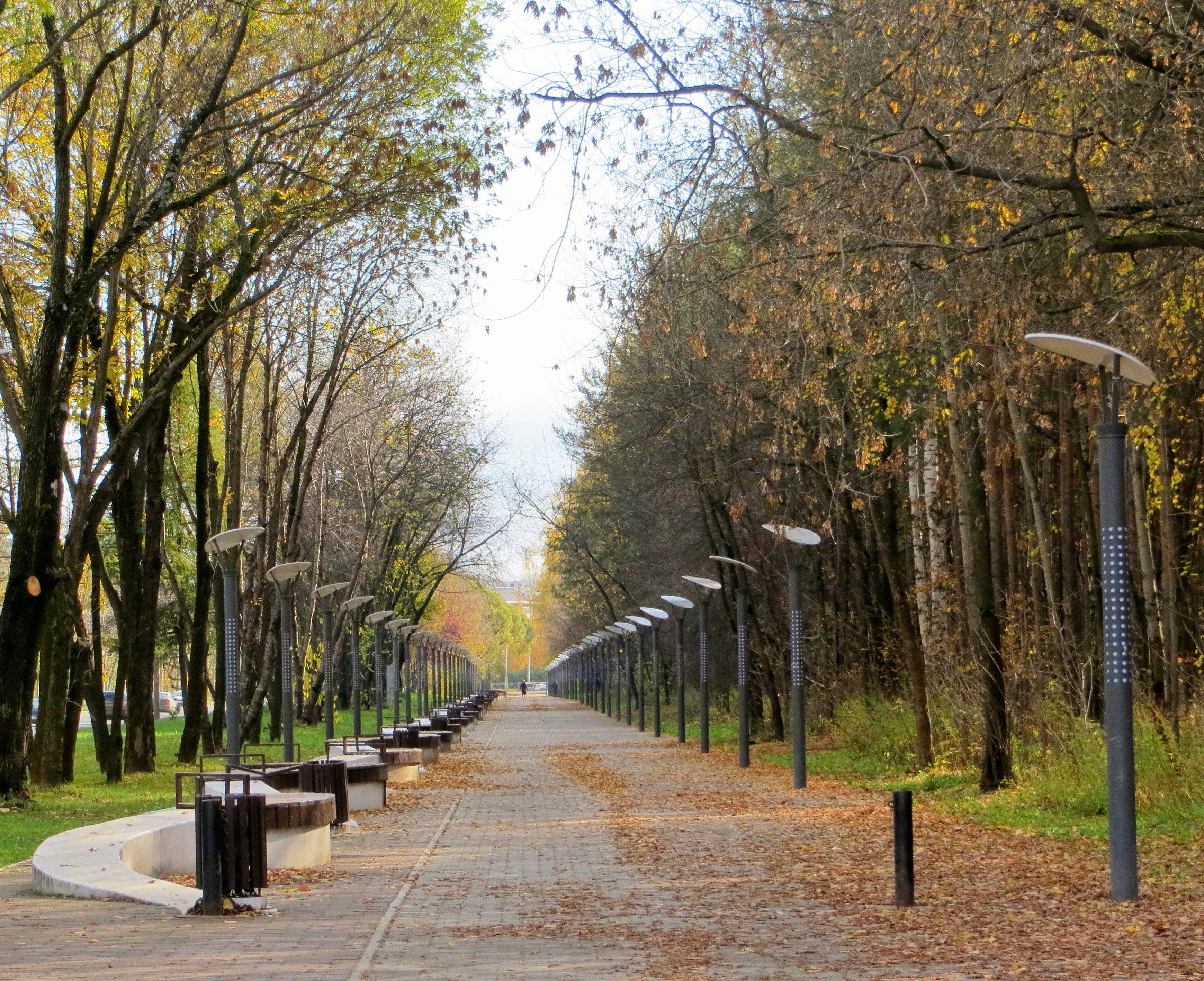 Балатовский парк осенью Пермь