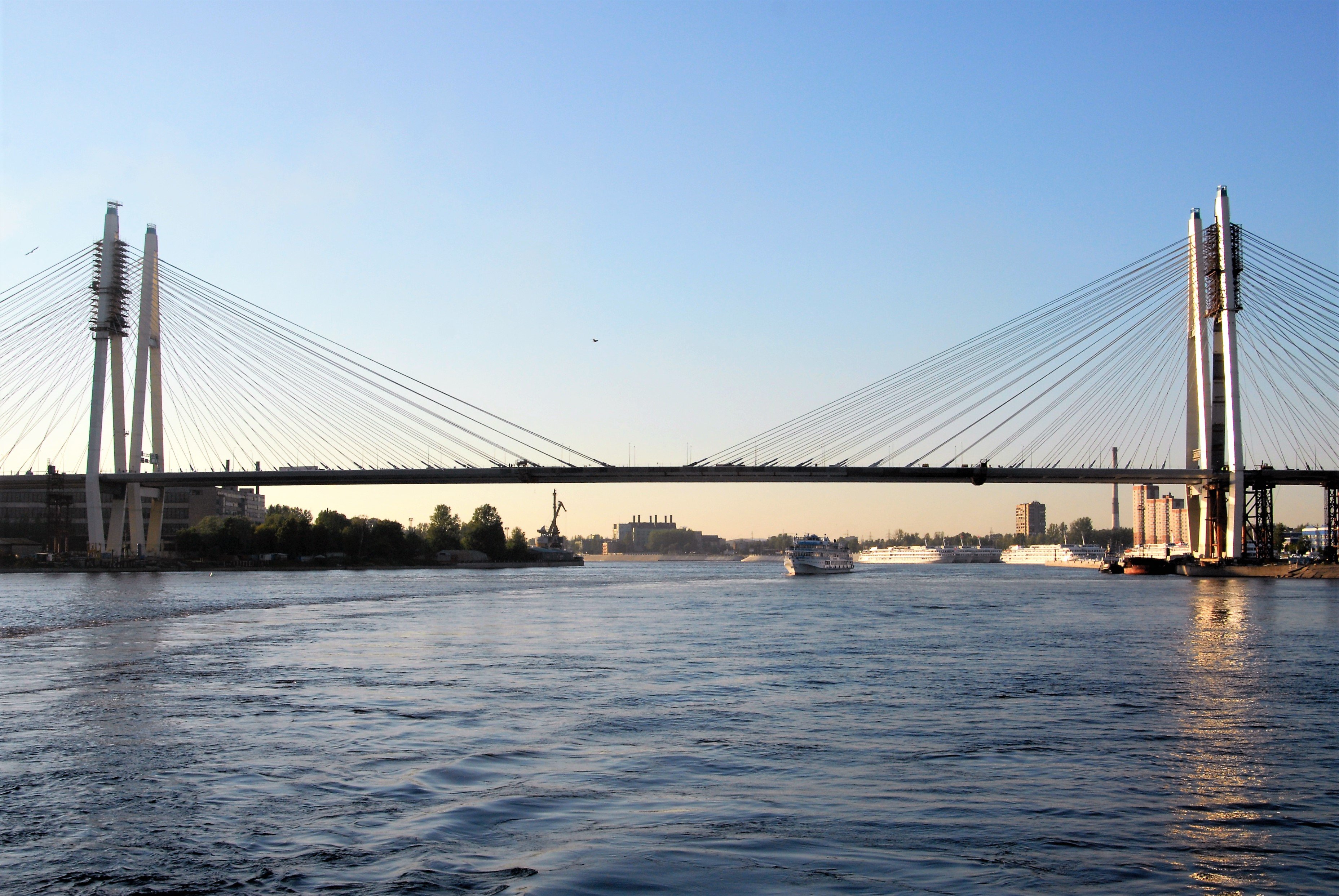 обуховский мост фото