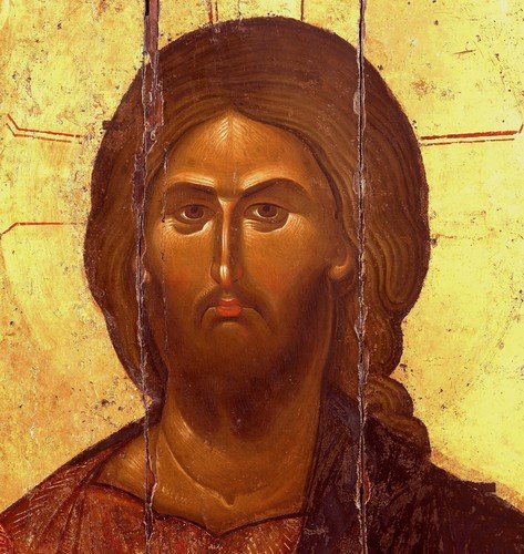 Христос Пантократор. Икона. Византия, XIII век. Монастырь Ватопед на Святой Горе Афон.