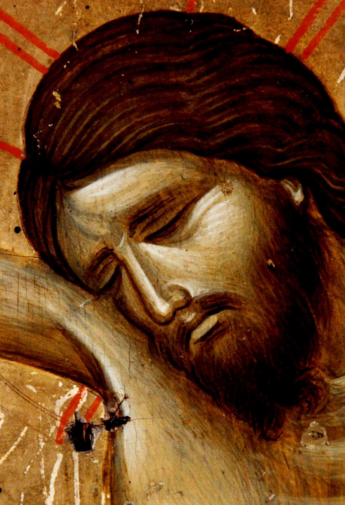 Страдающий иисус. Распятие Византия лик Христа. Страсти Христовы икона фреска. Икона распятого Иисуса Христа. Распятие Господне Византийская икона.