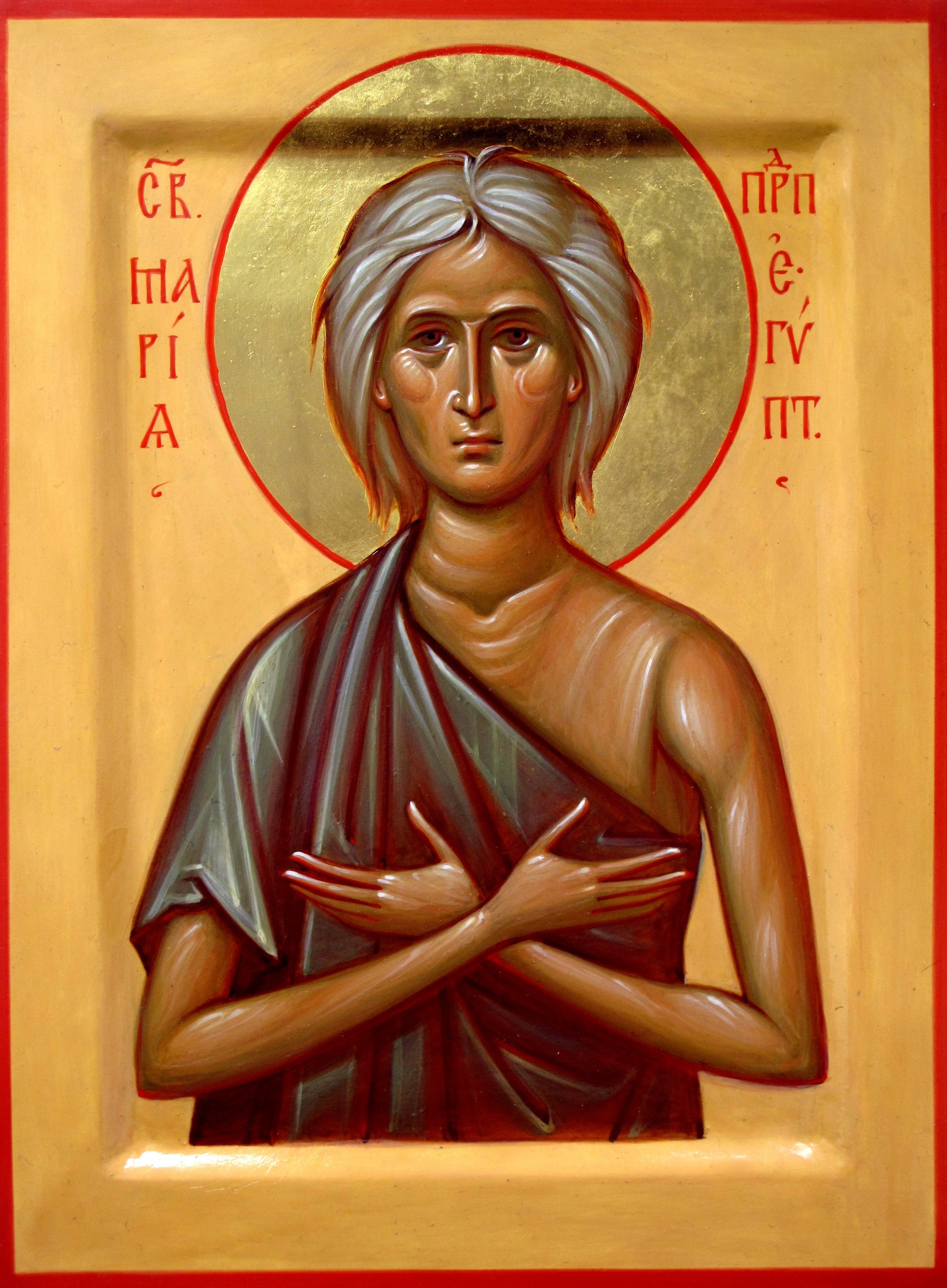 Сколько лет марии египетской. Житие прп. Марии египетской икона. Икона прп. Марии египетской.