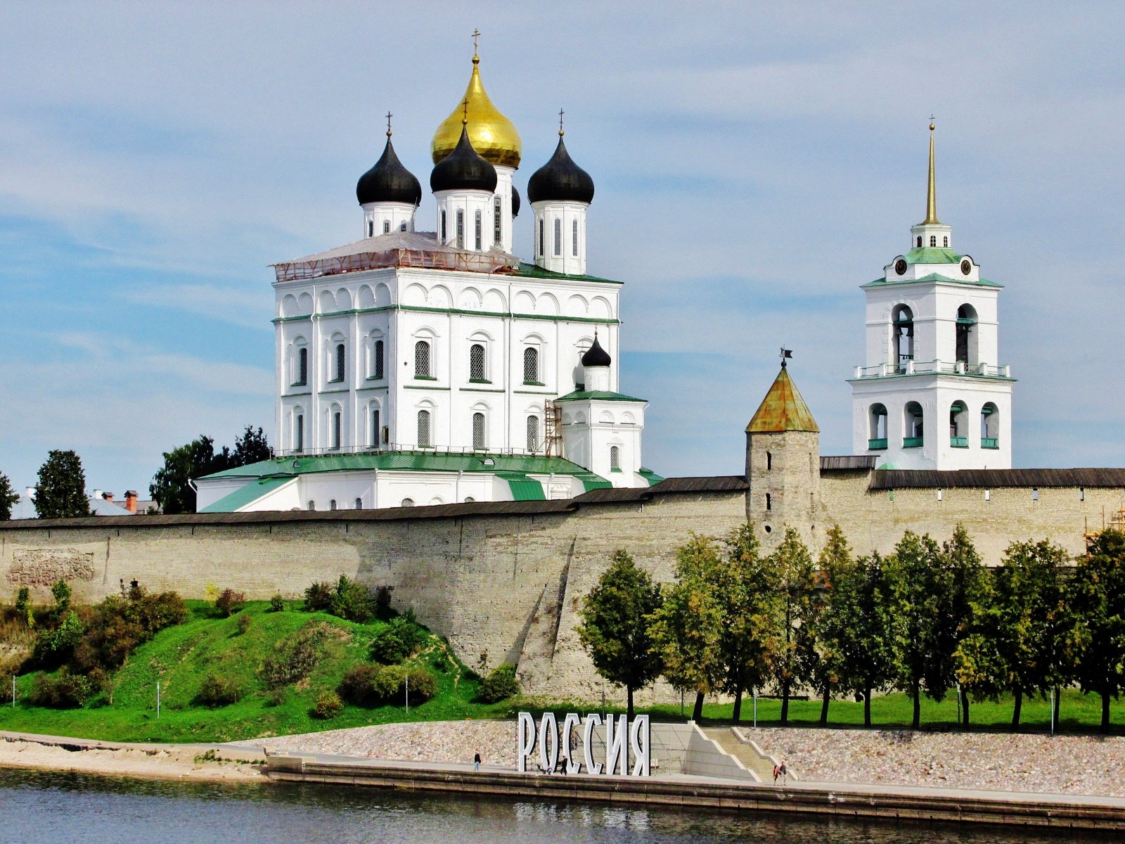 Кремль города Пскова