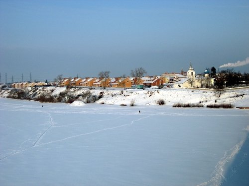 Зимой на реке