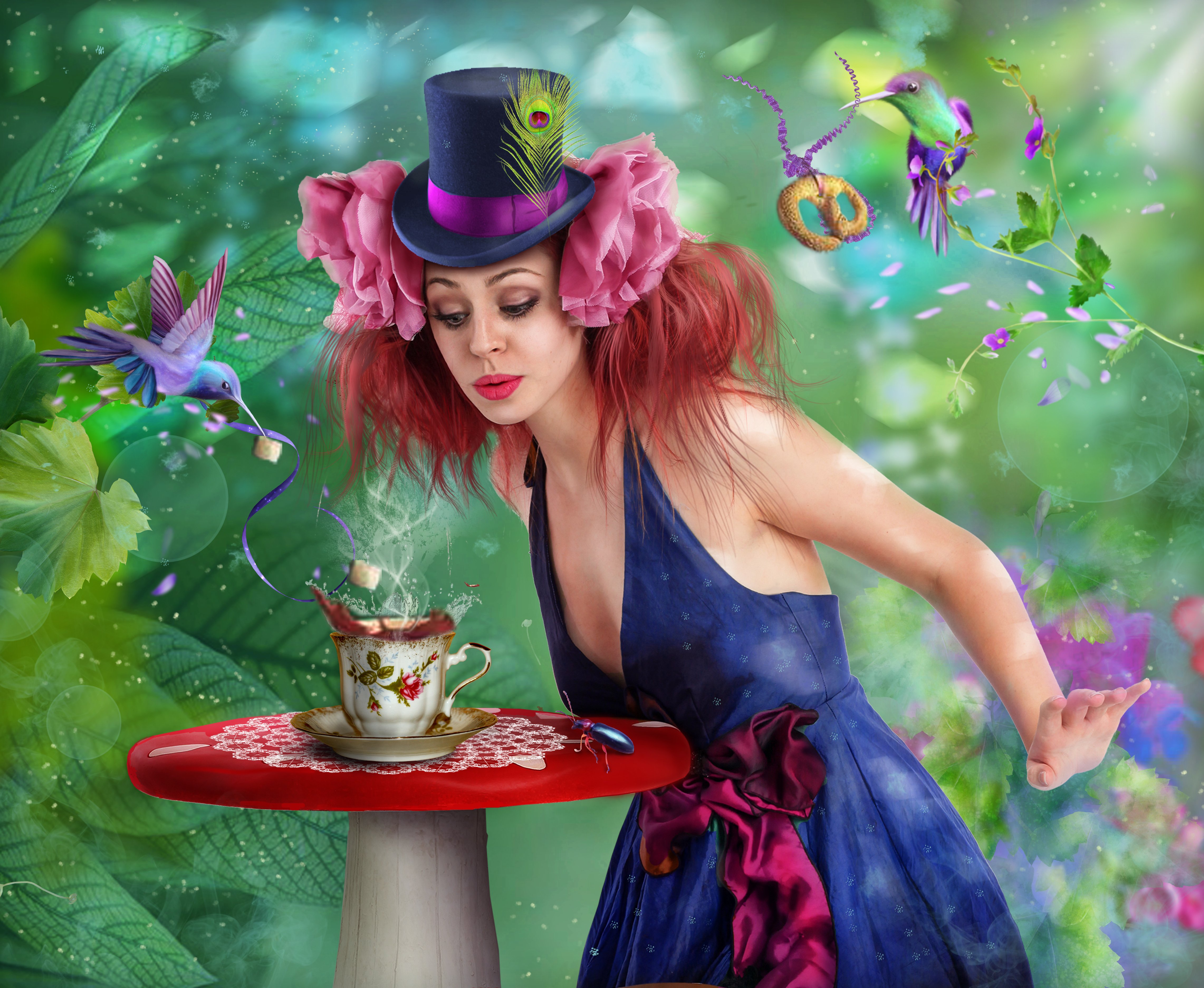 волшебные коллажи. волшебные коллажи. красивые сказочные девушки. гламурные книги детективы.