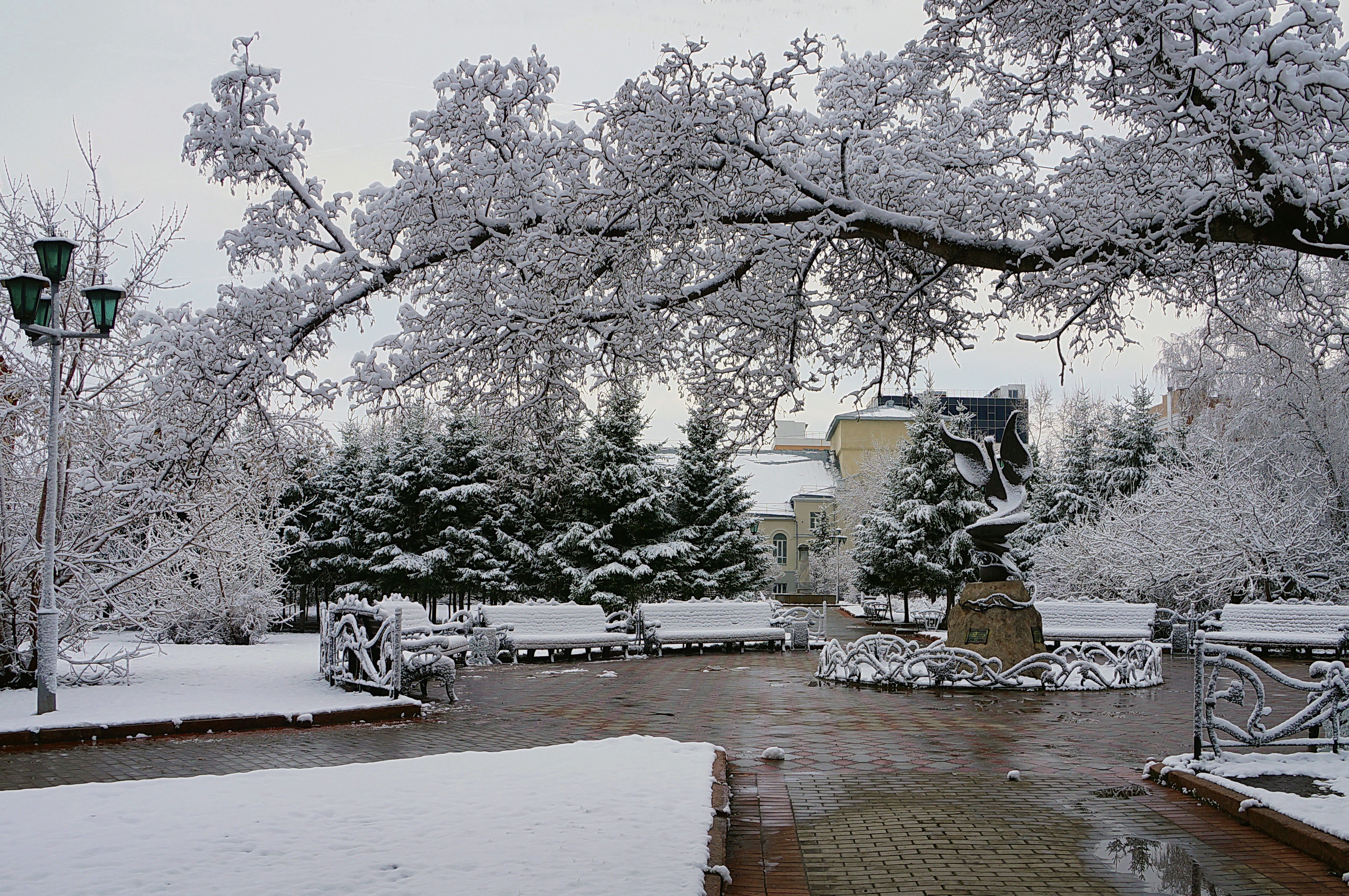 Томск зимой фото