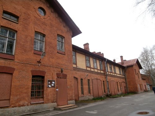 Первое здание императорского гаража, 1906 г.